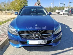 Azul Usado 2017 Mercedes C200 Familiar | 18.000 €