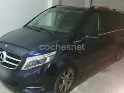 Azul Usado 2016 Mercedes V220 Exclusive Monovolumen | 40.000 € (Un poco caro)