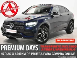 Azul Usado 2022 Mercedes GLC300 AMG line SUV | 47.900 € (Precio justo)