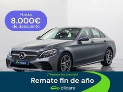 Gris Usado 2019 Mercedes C200 Berlina | 26.790 € (Buen precio)