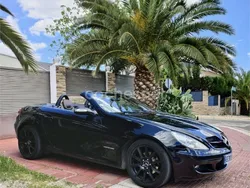 Negro Usado 2006 Mercedes SLK200 Descapotable | 10.990 € (Precio justo)