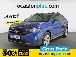 Azul Usado 2022 VW Taigo Life SUV | 17.000 € (Precio justo)