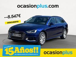 Azul Usado 2021 Audi A4 Advanced Plus Familiar | 29.190 € (Precio justo)