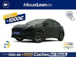 Negro Usado 2021 Ford Puma ST-Line SUV | 17.485 € (Precio justo)