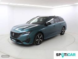 Azul Usado 2022 Peugeot 308 SW GT Familiar | 24.900 € (Precio justo)