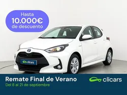 Blanco Usado 2021 Toyota Yaris Hybrid Active Berlina | 17.290 € (Precio justo)