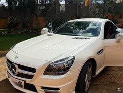 Blanco Usado 2011 Mercedes SLK200 Descapotable | 21.000 € (Precio justo)