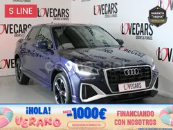 Azul Usado 2023 Audi Q2 S-Line SUV | 25.500 € (Precio justo)