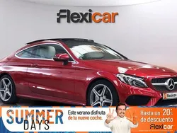 Rojo Usado 2016 Mercedes C220 Coupe | 26.990 € (Caro)
