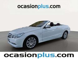 Blanco Usado 2011 Mercedes E200 Avantgarde Descapotable | 17.900 € (Precio justo)
