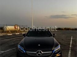 Azul Usado 2017 Mercedes C220 AMG line Coupe | 23.500 € (Precio justo)
