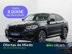Negro Usado 2021 BMW X4 SUV | 43.990 €