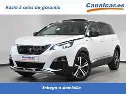 Blanco Usado 2017 Peugeot 5008 GT-line Monovolumen | 17.590 € (Precio justo)