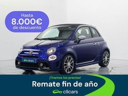 Azul Usado 2016 Abarth 595C Turismo Descapotable | 15.490 € (Buen precio)