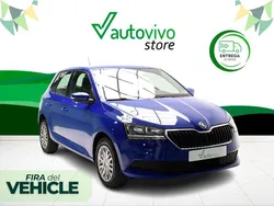 Azul Usado 2019 Skoda Fabia Ambition Berlina | 10.200 € (Precio justo)