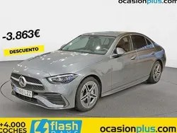 Gris Usado 2022 Mercedes C220 Berlina | 37.728 € (Buen precio)