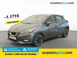 Gris / plata Usado 2022 Nissan Micra Acenta Utilitario | 12.890 € (Precio justo)
