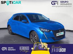 Azul Usado 2021 Peugeot 208 Allure Utilitario | 10.885 € (Precio justo)