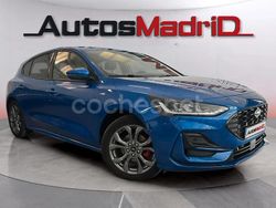 Azul Usado 2022 Ford Focus ST-Line Berlina | 18.490 € (Precio justo)