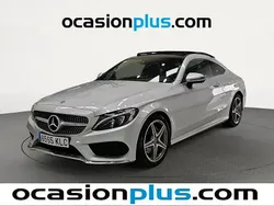 Gris plata Usado 2018 Mercedes C220 AMG Coupe | 26.355 € (Buen precio)