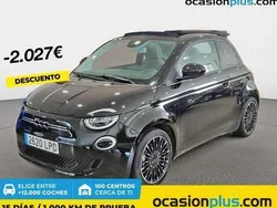 Negro Usado 2021 Fiat 500e Icon Descapotable | 20.273 €