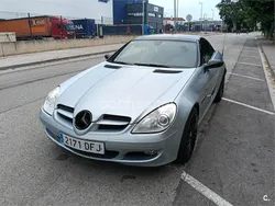 Gris / plata Usado 2005 Mercedes SLK200 Descapotable | 11.000 € (Precio justo)