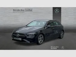 Negro Usado 2024 Mercedes A200 AMG line Berlina | 33.990 € (Buen precio)