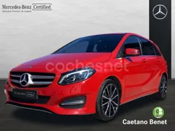 Rojo Usado 2016 Mercedes B200 Monovolumen | 19.900 € (Precio justo)