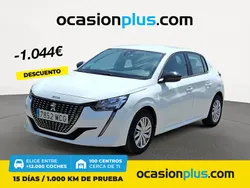 Blanco Usado 2022 Peugeot 208 Active Utilitario | 11.190 € (Precio justo)