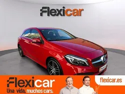 Rojo Usado 2016 Mercedes A200 AMG line Berlina | 17.490 € (Precio justo)