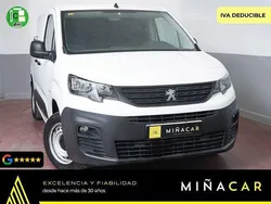 Blanco Usado 2020 Peugeot Partner Premium Monovolumen | 10.950 € (Precio justo)