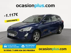 Azul Usado 2018 Ford Focus Trend+ Familiar | 11.990 € (Precio justo)