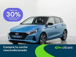 Azul Usado 2022 Hyundai i20 | 19.990 € (Un poco caro)