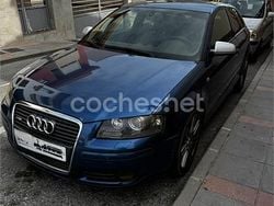 Azul Usado 2007 Audi A3 Ambition Berlina | 3100 € (Buen precio)