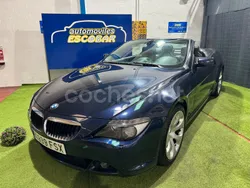 Azul Usado 2007 BMW 630 Cabriolet Descapotable | 13.800 €