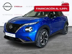 Magnetic blue + black negro Usado 2024 Nissan Juke Tekna SUV | 27.900 € (Precio justo)