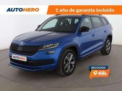 Azul Usado 2021 Skoda Kodiaq SportLine SUV | 26.380 € (Super precio)