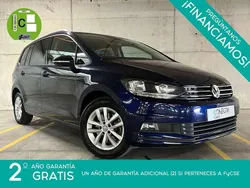 Azul Usado 2018 VW Touran Advance Monovolumen | 15.350 € (Precio justo)