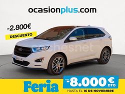 Blanco Usado 2018 Ford Edge ST-Line SUV | 25.300 € (Un poco caro)