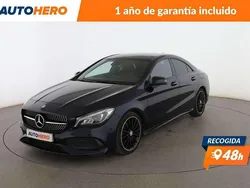 Azul Usado 2016 Mercedes CLA220 AMG line Berlina | 21.599 € (Precio justo)