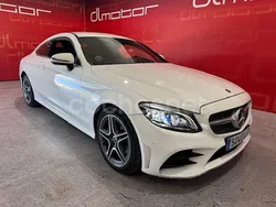Blanco Usado 2021 Mercedes C220 Coupe | 36.999 € (Precio justo)