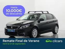 Negro Usado 2018 Peugeot 308 Style Berlina | 9790 € (Precio justo)