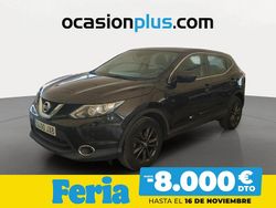 Negro Usado 2017 Nissan Qashqai Acenta SUV | 15.890 € (Precio justo)