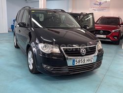 Negro Usado 2008 VW Touran Highline Monovolumen | 8300 € (Precio justo)
