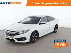 Blanco Usado 2018 Honda Civic Elegance Berlina | 21.099 € (Buen precio)