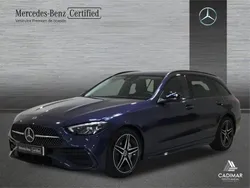 Azul sodalita Usado 2025 Mercedes C220 AMG line Familiar | 54.900 € (Caro)