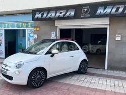 Blanco Usado 2018 Fiat 500C Lounge Descapotable | 7990 € (Buen precio)