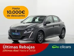 Gris Usado 2021 Peugeot 208 Active Utilitario | 11.290 € (Precio justo)