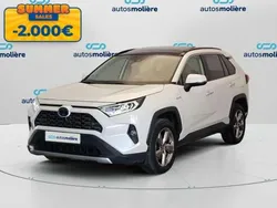 Blanco Usado 2020 Toyota RAV4 Hybrid Luxury SUV | 28.990 € (Buen precio)