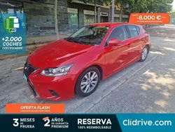 Rojo Usado 2017 Lexus CT200h Business Edition Utilitario | 12.390 €